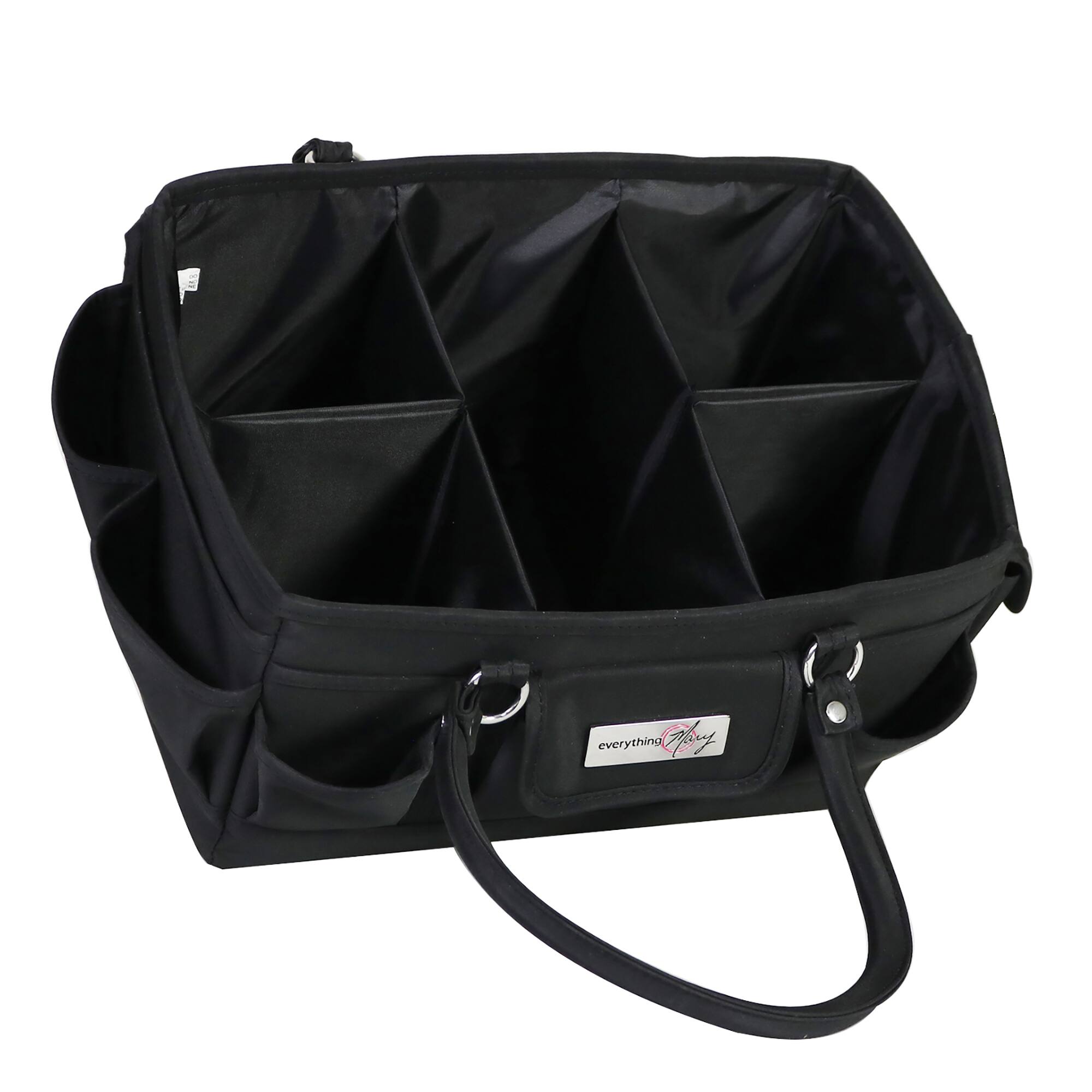 Everything Mary Black Deluxe Store & Tote Craft Organizer